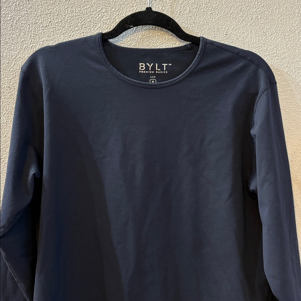 BYLT Drop Cut Long Sleeve LUX Shirt Size Medium - Picture 4 of 8